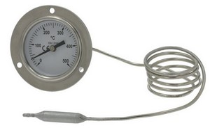  Thermomètre EPMS blanc ø 60 mm 0-500°C