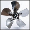 Hlice de ventilateur LUXIA 601410  aspirante en aluminium 4-012-019  300 mm PIECE D'ORIGINE
